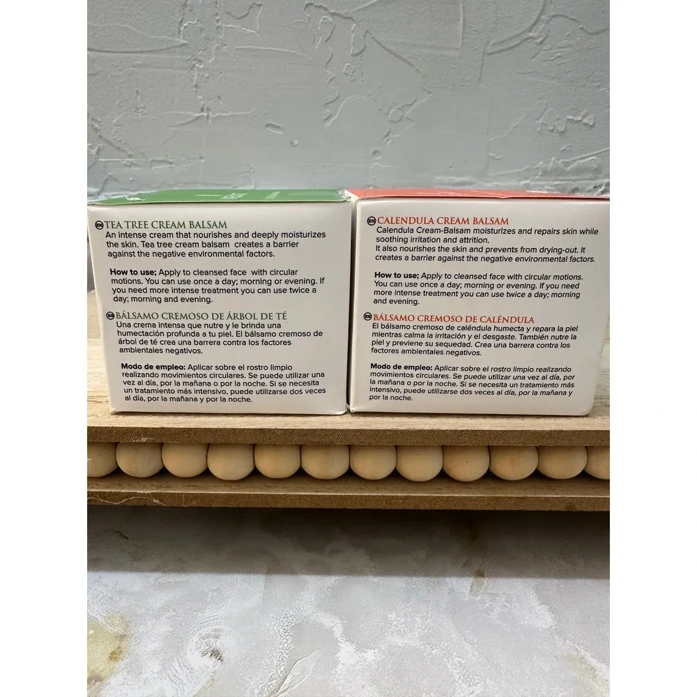 NEXXT Tea Tree‎ Cream Balsam & Calendula Cream Balsam 2 Pack 3.4 Oz Each
